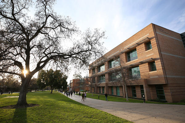 UCR Campus Building under the sun