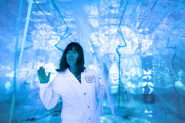UCR researcher in CE-CERT lab