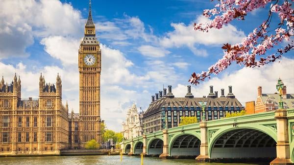 Big Ben and Thames river in London