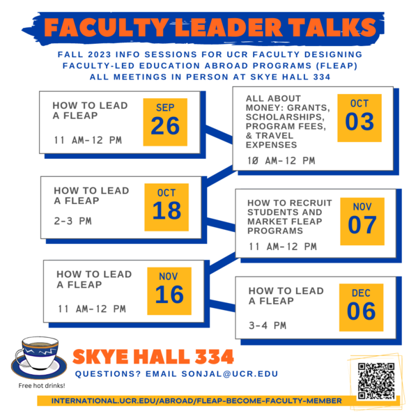 Come to a session to learn more about become a FLEAP Faculty Member