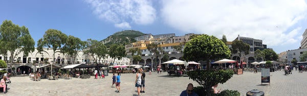 Photo of Casemate's Square in Gibraltar during the day time