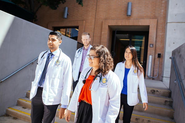 UCR medical school students