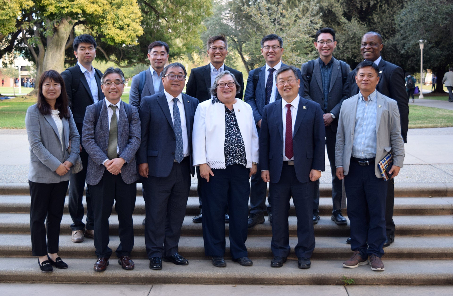 Representatives from Miryang City, South Korea, visit UCR